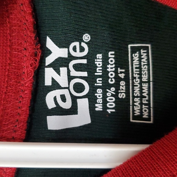 Lazy One Naughty Elf Christmas pajamas NWT - Picture 6 of 11